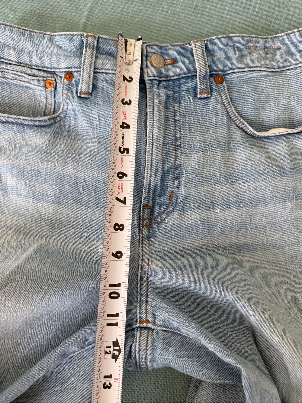 Madewell Curvy Perfect Vintage Wide-Leg Crop Jeans Sz 28, modern retro, coastal - Picture 4 of 10
